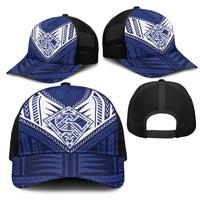 Super Toa Samoa Rugby Mesh Trucker Cap Warrior Spirit - Polynesian Pride