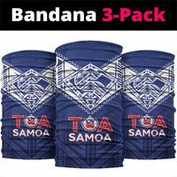 Super Toa Samoa Rugby Neck Gaiter Warrior Spirit LT05