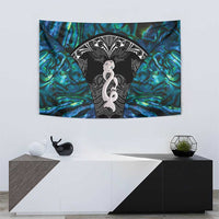 New Zealand Aotearoa Tapestry Maori Taniwha Paua Shell LT05 - Polynesian Pride