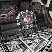Samoa Black Saturday Back Car Seat Cover Samoa For Samoans LT05 - Polynesian Pride