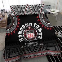 Samoa Black Saturday Bedding Set Samoa For Samoans