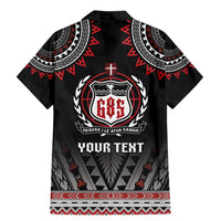 Personalised Samoa Black Saturday Family Matching Mermaid Dress and Hawaiian Shirt Samoa For Samoans