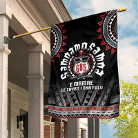 Samoa Black Saturday Garden Flag Samoa For Samoans LT05 House Flag Black - Polynesian Pride