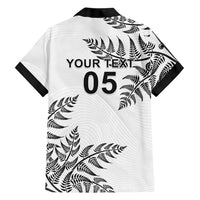 Custom New Zealand Football Family Matching Tank Maxi Dress and Hawaiian Shirt Aotearoa Pride - Polynesian Pride