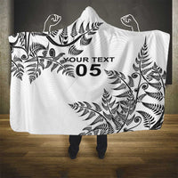 Custom New Zealand Football Hooded Blanket Aotearoa Pride LT05 - Polynesian Pride