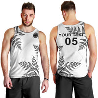 Custom New Zealand Football Men Tank Top Aotearoa Pride LT05 - Polynesian Pride