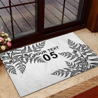 Custom New Zealand Football Rubber Doormat Aotearoa Pride LT05 - Polynesian Pride
