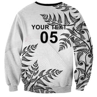 Custom New Zealand Football Sweatshirt Aotearoa Pride LT05 - Polynesian Pride