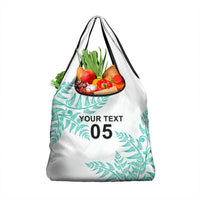 Custom New Zealand Football Grocery Bag Aotearoa Pride Aqua Version LT05 1-pack One Size Aqua - Polynesian Pride