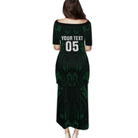 Custom New Zealand Fishing Family Matching Puletasi and Hawaiian Shirt Maori Tribal Pattern - Polynesian Pride