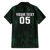 Custom New Zealand Fishing Hawaiian Shirt Maori Tribal Pattern LT05 - Polynesian Pride