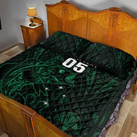 Custom New Zealand Fishing Quilt Bed Set Maori Tribal Pattern - Polynesian Pride