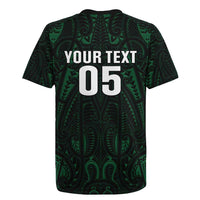 Custom New Zealand Fishing Rugby Jersey Maori Tribal Pattern LT05 - Polynesian Pride