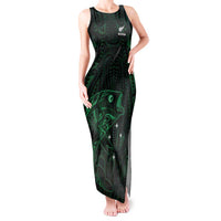 Custom New Zealand Fishing Tank Maxi Dress Maori Tribal Pattern - Polynesian Pride