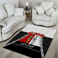 Tonga ANZAC Day Te Tau Manatui Kinautolu Area Rug Lest We Forget LT05 - Polynesian Pride