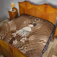 Bula Fiji Women's Day Quilt With Fijian Tapa Pattern LT05 - Polynesian Pride
