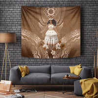 Bula Fiji Women's Day Tapestry With Fijian Tapa Pattern LT05 - Polynesian Pride