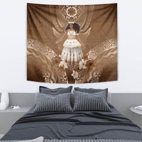 Bula Fiji Women's Day Tapestry With Fijian Tapa Pattern LT05 - Polynesian Pride