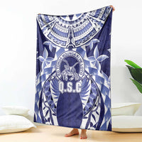 Tonga Queen Salote College Blanket Centenary Navy Version