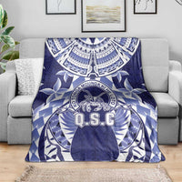 Tonga Queen Salote College Blanket Centenary Navy Version