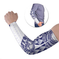 Personalised Tonga Queen Salote College Arm Sleeves Centenary White Version