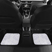 Personalised Tonga Queen Salote College Car Mats Centenary White Version