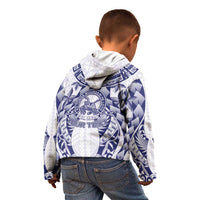 Personalised Tonga Queen Salote College Kid Hoodie Centenary White Version