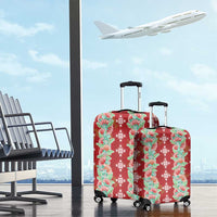 Hawaii Ohia Lehua Luggage Cover Tropical Vibes Crimson LT05 - Polynesian Pride