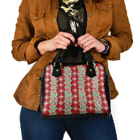 Hawaii Ohia Lehua Shoulder Handbag Tropical Vibes Crimson