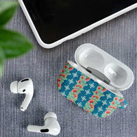 Hawaii Ohia Lehua AirPods Case Tropical Vibes Teal