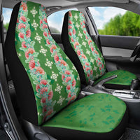 Hawaii Ohia Lehua Car Seat Cover Tropical Vibes Green LT05 - Polynesian Pride