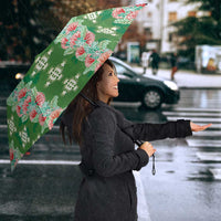 Hawaii Ohia Lehua Umbrella Tropical Vibes Green