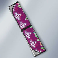Hawaii Ohia Lehua Auto Sun Shade Tropical Vibes Fuchsia