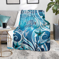 Polynesia World Ocean Day Blanket Ocean Style