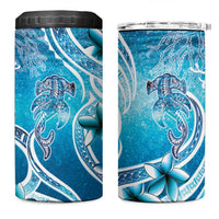 Polynesia World Ocean Day 4 in 1 Can Cooler Tumbler Ocean Style