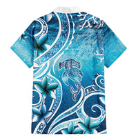 Polynesia World Ocean Day Family Matching Mermaid Dress and Hawaiian Shirt Ocean Style