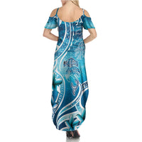 Polynesia World Ocean Day Summer Maxi Dress Ocean Style
