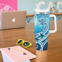 Polynesia World Ocean Day Tumbler With Handle Ocean Style