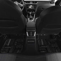 Samoa Car Mats Humpback Whale Siapo Pattern