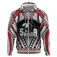 Samoa Independence Day Hoodie Proud To Be Samoan LT05 Zip Hoodie Black - Polynesian Pride