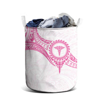 New Zealand Aotearoa Laundry Basket Nurse Tribal Pink Version LT05 - Polynesian Pride