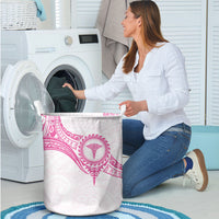New Zealand Aotearoa Laundry Basket Nurse Tribal Pink Version LT05 - Polynesian Pride