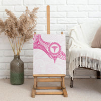 New Zealand Aotearoa Canvas Wall Art Nurse Tribal Pink Version LT05 - Polynesian Pride