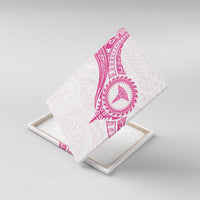 New Zealand Aotearoa Canvas Wall Art Nurse Tribal Pink Version LT05 With Frame Pink - Polynesian Pride