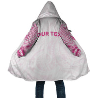 Personalised New Zealand Aotearoa Cloak Nurse Tribal Pink Version LT05 Unisex Pink - Polynesian Pride