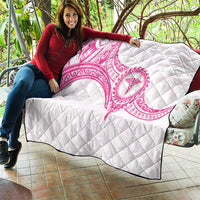 New Zealand Aotearoa Quilt Nurse Tribal Pink Version LT05 - Polynesian Pride