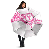 New Zealand Aotearoa Umbrella Nurse Tribal Pink Version LT05 - Polynesian Pride