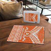 Tonga Tailulu College Puzzle Tongan Kupesi Pattern