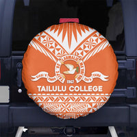 Tonga Tailulu College Spare Tire Cover Tongan Kupesi Pattern