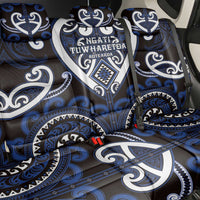 Aotearoa Ngati Tuwharetoa Back Car Seat Cover Maori Tribal Pattern LT05 - Polynesian Pride